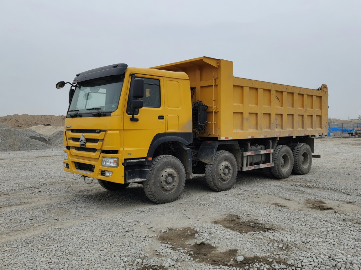 HOWO 8×4 12-Wheeler Dump Truck