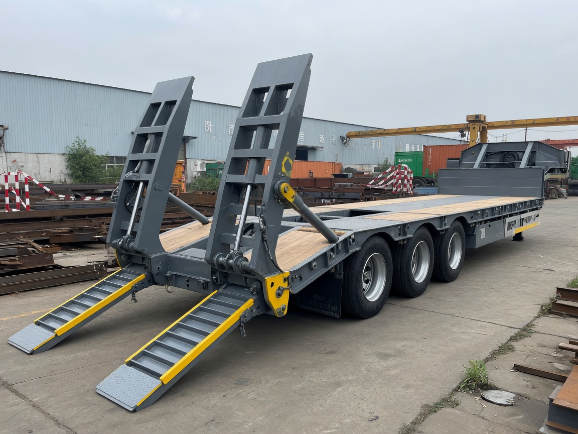 3-Axle Lowbed Semi-Trailer